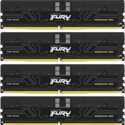 128GB(4x32) Kingston HyperX FURY Renegade Pro DDR5-6000 RAM CL32 ECC Reg RDIMM memory