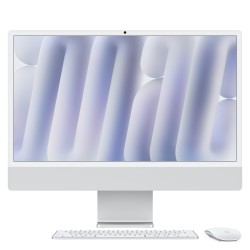 Apple iMac MWUC3D/A Silber - 61cm(24‘‘) M4 8-Core Chip, 8-Core GPU, 16GB Ram, 256GB SSD