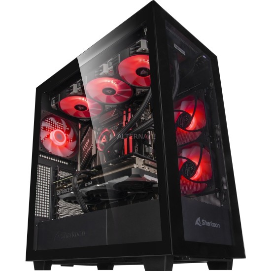 ALTERNATE Custom PC Series • Red Thunder Elements Gaming-PC