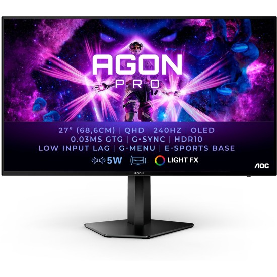 AOC AGON Pro AG276QZD, Gaming-Monitor