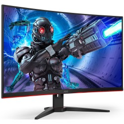 AOC C32G2ZE/BK, Gaming-Monitor