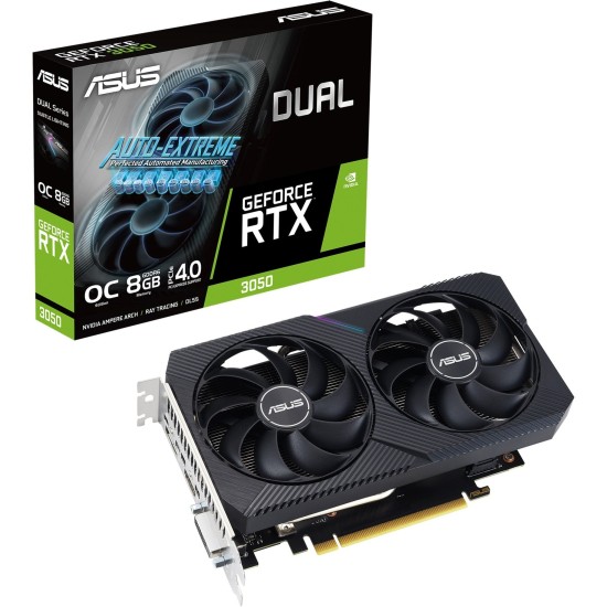 ASUS GeForce RTX 3050 DUAL OC V2, Grafikkarte