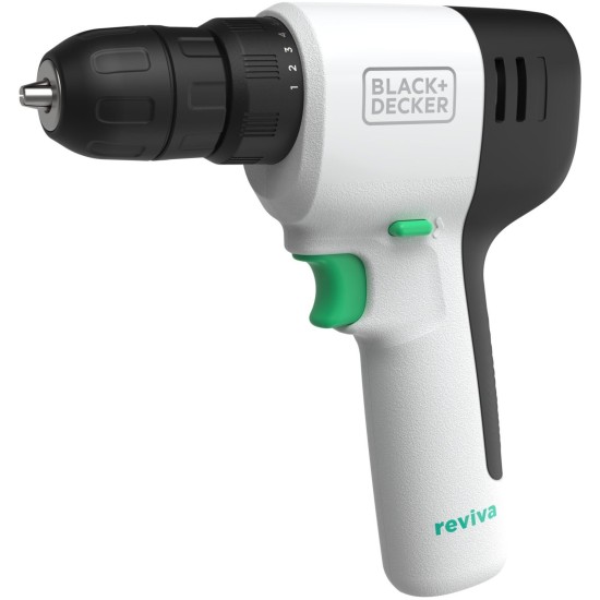 BLACK+DECKER Akku-Bohrschrauber reviva, 12Volt