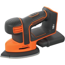 BLACK+DECKER Akku-Dreieckschleifer Mouse BDCDS18N, 18Volt, Deltaschleifer