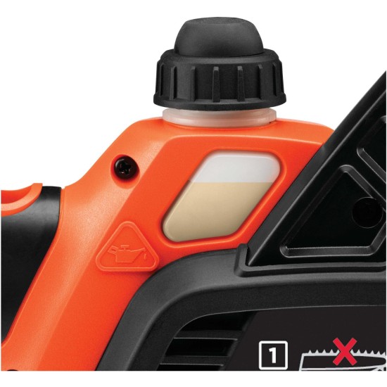 BLACK+DECKER Akku-Kettensäge GKC1825LB, 18Volt, Elektro-Kettensäge