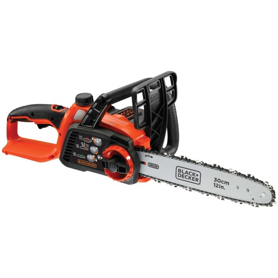 BLACK+DECKER Akku-Kettensäge GKC3630L20, Elektro-Kettensäge