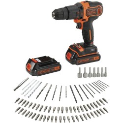 BLACK+DECKER Akku-Schlagbohrschrauber BDCHD18BAFC, 18Volt