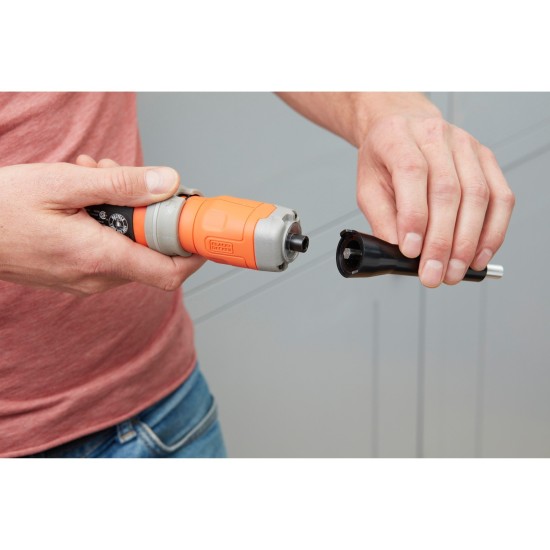 BLACK+DECKER Akku-Stabschrauber BCF603C-QW, 3,6Volt