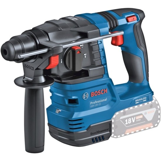 Bosch Akku-Bohrhammer GBH 18V-22 Professional, 18Volt