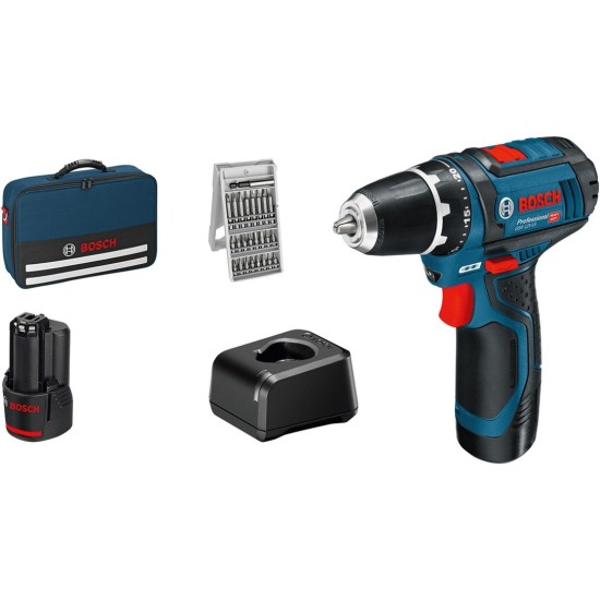 Bosch Akku-Bohrschrauber GSR 12V-15 Professional, 12Volt