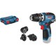 Bosch Akku-Bohrschrauber GSR 12V-35 FC solo Professional, 12Volt