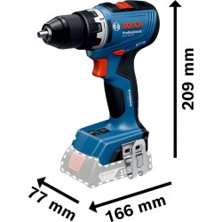 Bosch Akku-Bohrschrauber GSR 18V-65 Professional, 18Volt