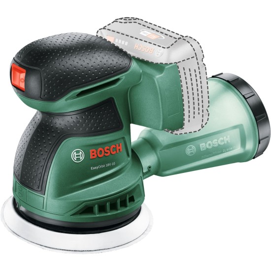 Bosch Akku-Exzenterschleifer EasyOrbit 18V-10, 18Volt