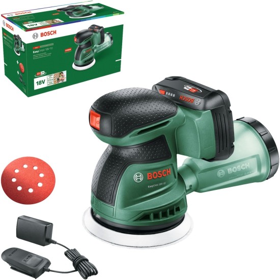 Bosch Akku-Exzenterschleifer EasyOrbit 18V-10, 18Volt