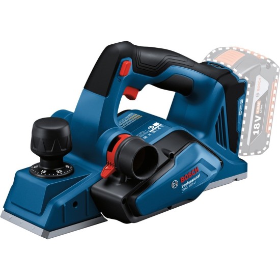 Bosch Akku-Falzhobel GHO 18V-26 Professional solo, 18Volt, Elektrohobel