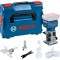 Bosch Akku-Kantenfräse /-Laminatschneider GLF 18V-8 Professional solo, 18Volt, Oberfräse