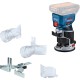 Bosch Akku-Kantenfräse GKF 18V-8 Professional solo, 18Volt, Oberfräse