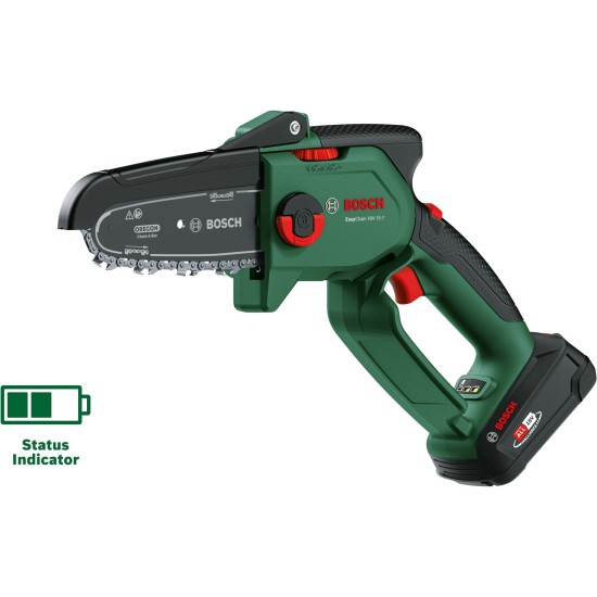 Bosch Akku-Kettensäge EasyChain 18V-15-7 Solo, 18Volt, Elektro-Kettensäge