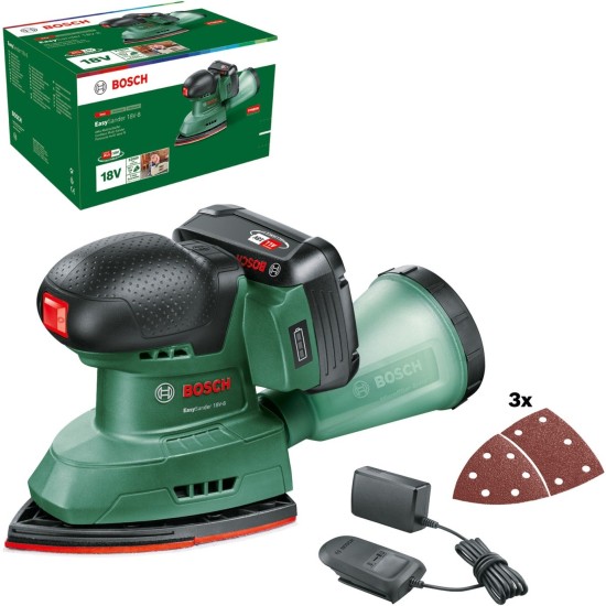 Bosch Akku-Multischleifer EasySander 18V-8 Set