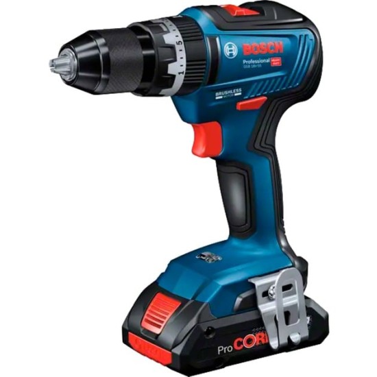 Bosch Akku-Schlagbohrschrauber GSB 18V-55 Professional, 18Volt