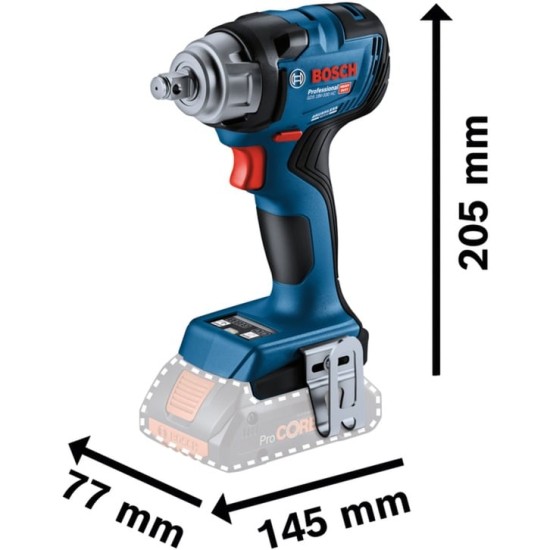 Bosch Akku-Schlagschrauber GDS 18V-330 HC Professional, 18Volt