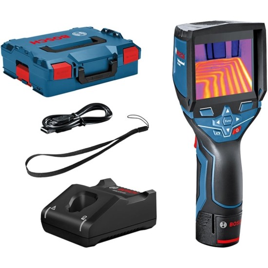 Bosch Akku-Wärmebildkamera GTC 400 C Professional, 12Volt, Thermodetektor