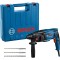 Bosch Bohrhammer GBH 2-21 Professional, mit 3-teiligen Bohrer-Set