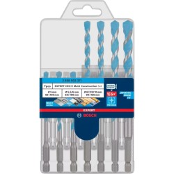 Bosch Expert HEX-9 MultiConstruction Bohrer-Satz, 7-teilig