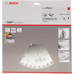 Bosch Kreissägeblatt Best for Wood, Ø 250mm, 40Z