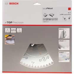 Bosch Kreissägeblatt Best for Wood, Ø 250mm, 60Z