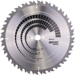 Bosch Kreissägeblatt Construct Wood, Ø 400mm, 28Z