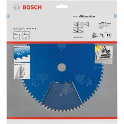 Bosch Kreissägeblatt Expert for Aluminium, Ø 216mm, 64Z