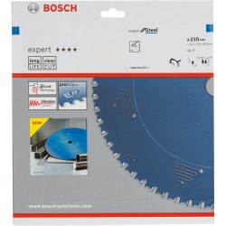 Bosch Kreissägeblatt Expert for Steel, Ø 210mm, 48Z