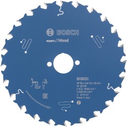 Bosch Kreissägeblatt Expert for Wood, Ø 190mm, 24Z