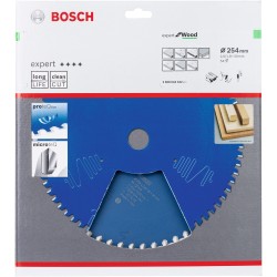 Bosch Kreissägeblatt Expert for Wood, Ø 254mm, 54Z