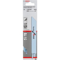 Bosch Säbelsägeblatt S 922 BF Flexible for Metal, 2 Stück