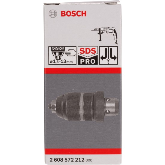 Bosch Schnellspannbohrfutter 1,5-13mm, mit Adapter