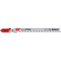 Bosch Stichsägeblatt T 102 H Clean for PVC, 100mm