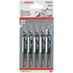 Bosch Stichsägeblatt T 111 C Basic for Wood, 100mm