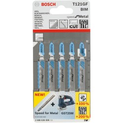 Bosch Stichsägeblatt T 121 GF Speed for Metal, 92mm