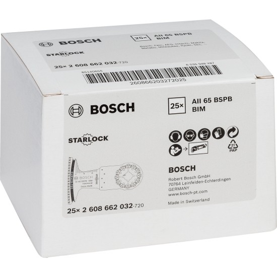 Bosch Tauchsägeblatt AII 65 BSPB Hardwood