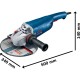 Bosch Winkelschleifer GWS 22-230 J Professional