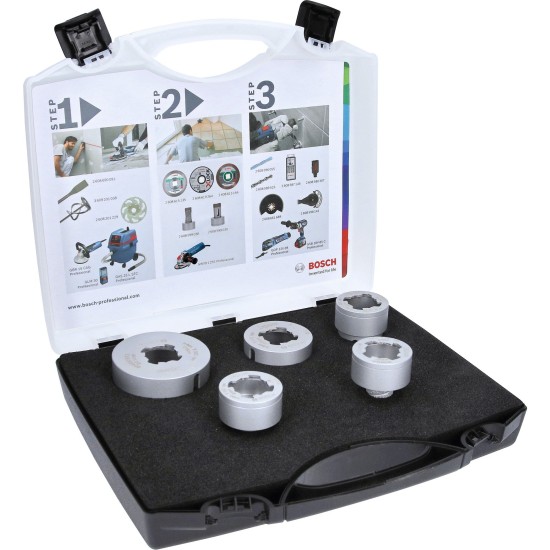 Bosch X-LOCK Diamanttrockenbohrer-Set Best for Ceramic Dry Speed, Bohrer-Satz