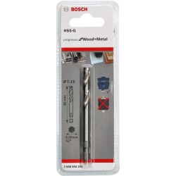 Bosch Zentrierbohrer Plus HSS-G, Ø 7,15mm x 85mm