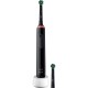 Braun Oral-B Pro 3 3000 CrossAction Black Edition, Elektrische Zahnbürste