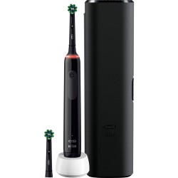 Braun Oral-B Pro 3 3500 Black Edition, Elektrische Zahnbürste