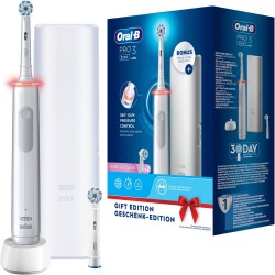 Braun Oral-B Pro 3 3500 mit Reiseetui, Elektrische Zahnbürste