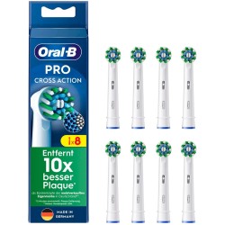 Braun Oral-B Pro Cross Action Aufsteckbürsten 8er-Pack