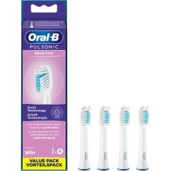 Braun Oral-B Pulsonic Sensitive 4er, Aufsteckbürste