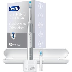 Braun Oral-B Pulsonic Slim Luxe 4500 Reise-Edition, Elektrische Zahnbürste